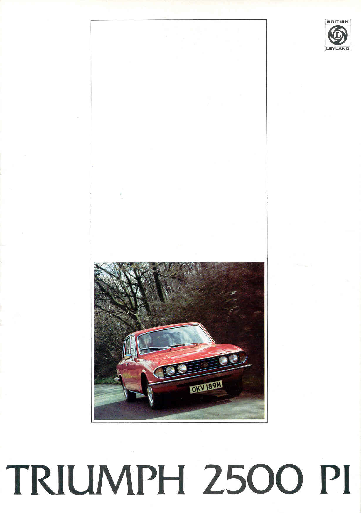 Triumph 2500 PI!